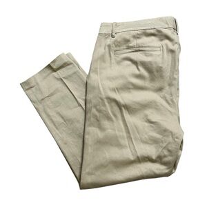 Lauren Ralph Lauren Women’s 16 Khaki Tan Cropped Trouser Pants